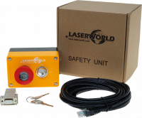 Laserworld SAFETY Unit, arrêt d'urgence